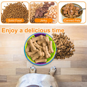 3-in-1 Rotating Slow Feeder Bowl for Dogs