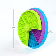 3-in-1 Rotating Slow Feeder Bowl for Dogs