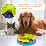 3-in-1 Rotating Slow Feeder Bowl for Dogs