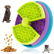 3-in-1 Rotating Slow Feeder Bowl for Dogs